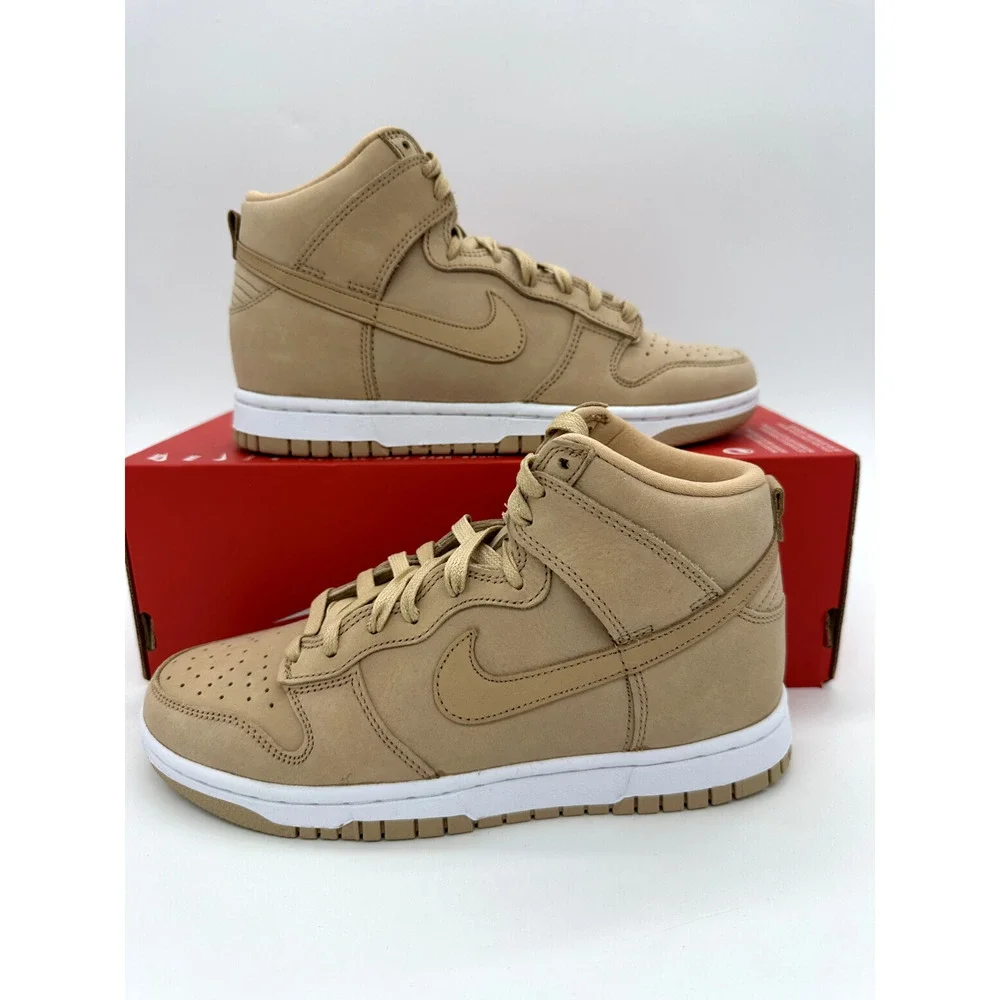 Nike Dunk High Premium Women's size 8 Vachetta Tan skate casual shoes DX2044 201